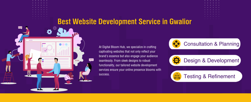 Best Website Development service in Gwalior