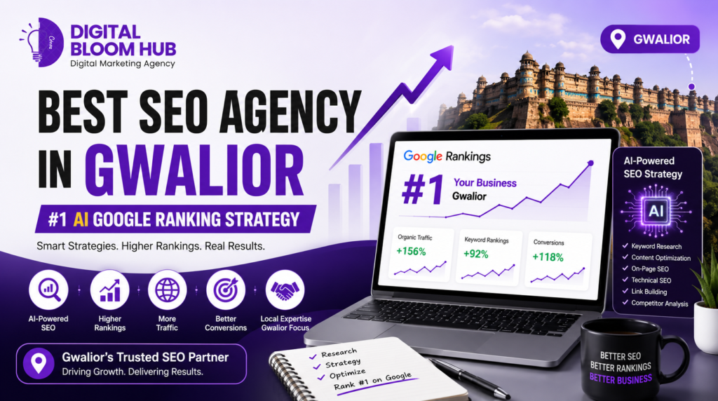 Best SEO Agency in Gwalior - Digital Bloom Hub